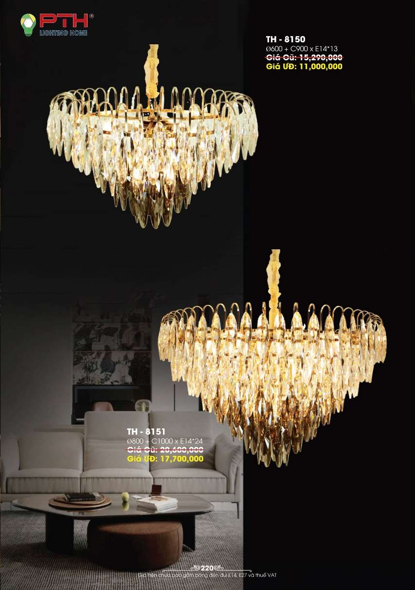 Đèn thả PTH Lighting Home TH - 8150, TH - 8151