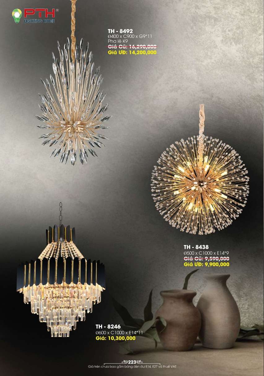Đèn thả PTH Lighting Home TH - 8492, TH - 8438, TH - 8246