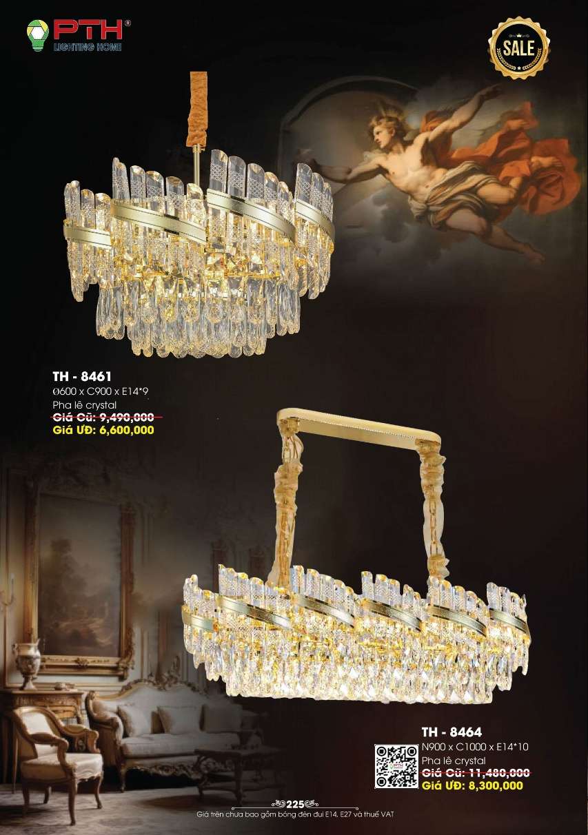 Đèn thả PTH Lighting Home TH - 8461, TH - 8464