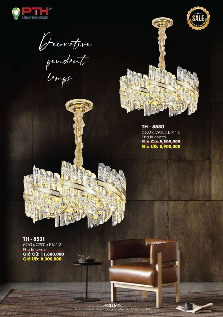 Đèn thả PTH Lighting Home TH - 8530, TH - 8531