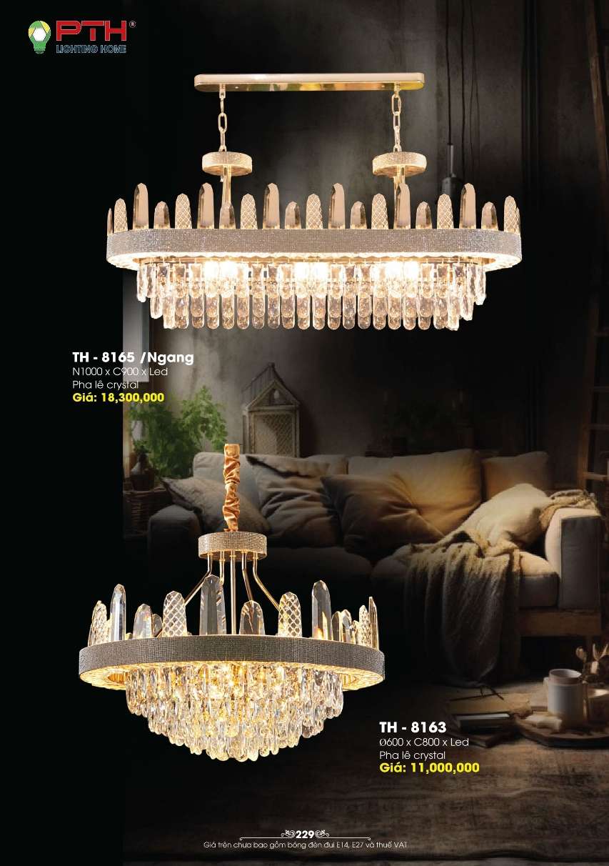 Đèn thả PTH Lighting Home TH - 8165, TH - 8163