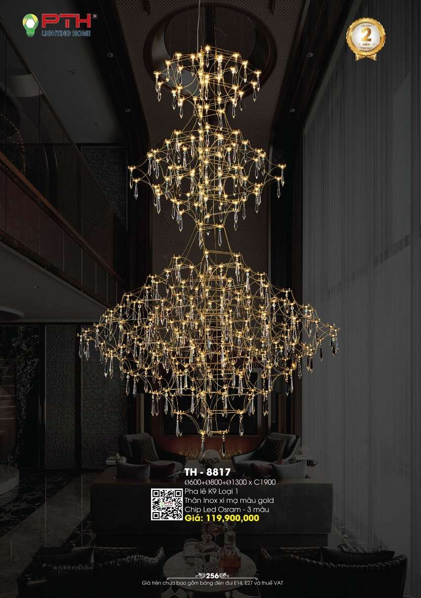 Đèn thả PTH Lighting Home TH - 8817
