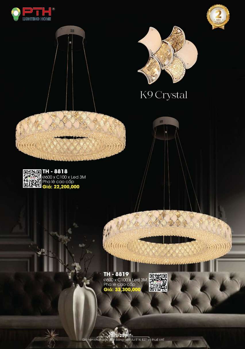 Đèn thả PTH Lighting Home TH - 8818, TH - 8819