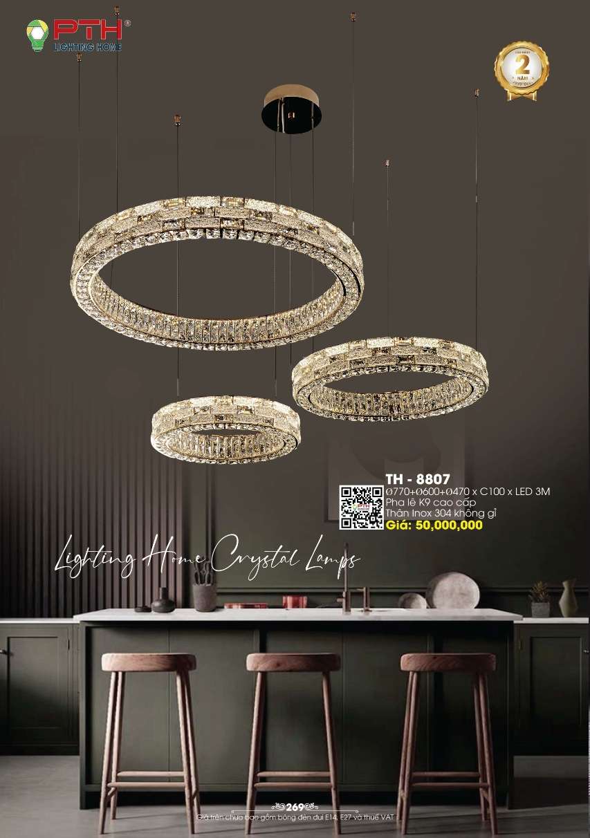 Đèn thả PTH Lighting Home TH - 8807