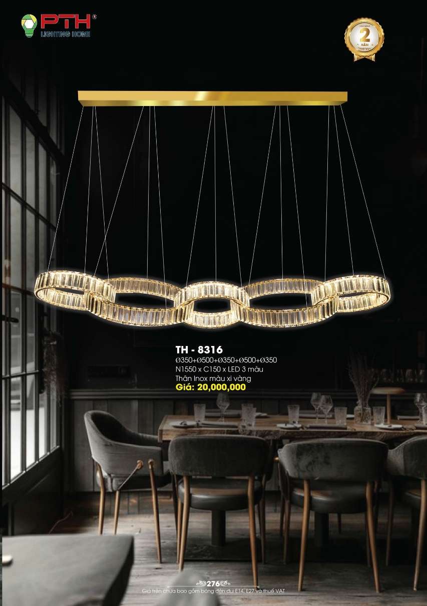 Đèn thả PTH Lighting Home TH - 8316