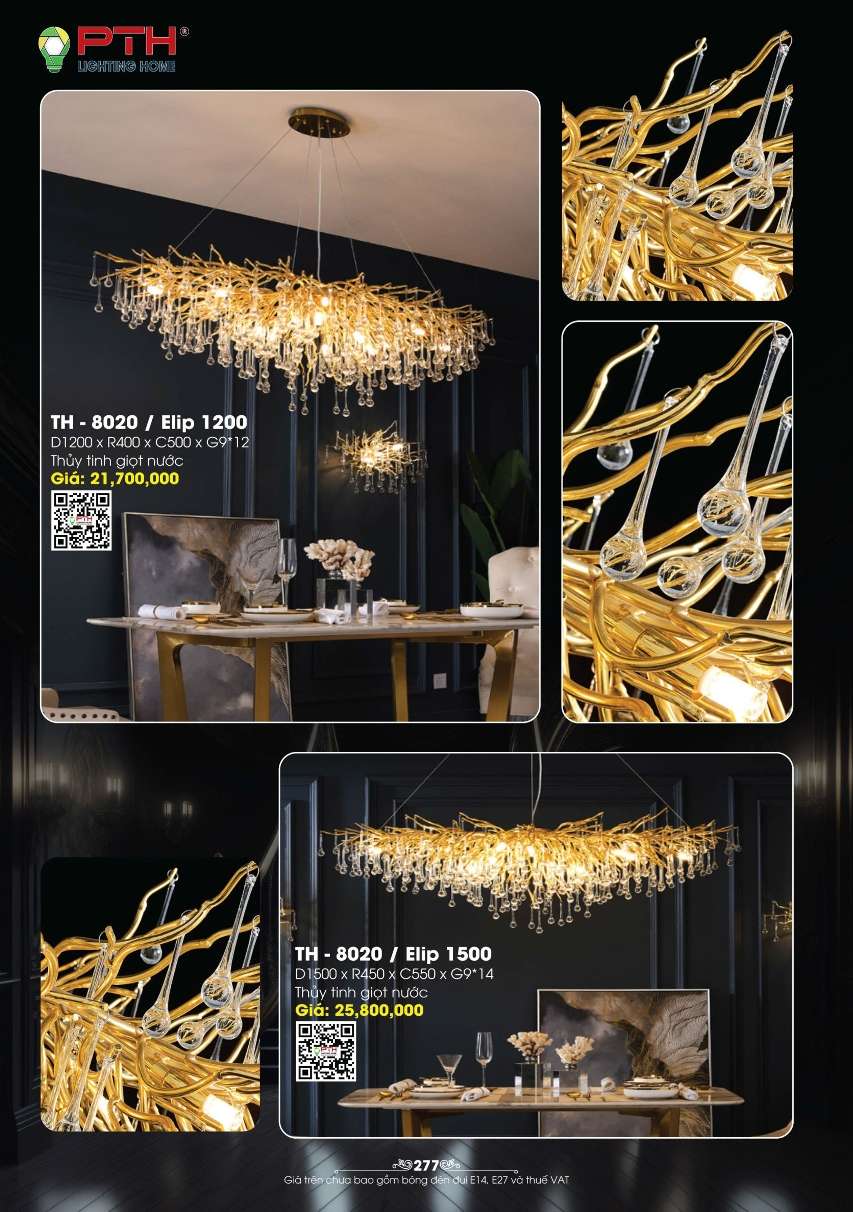 Đèn thả PTH Lighting Home TH - 8020