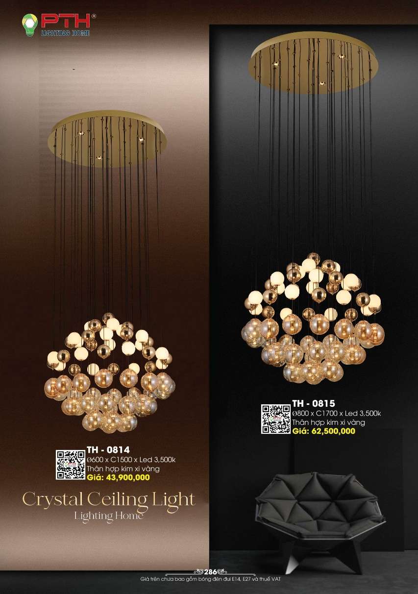 Đèn thả PTH Lighting Home TH - 0814, TH - 0815