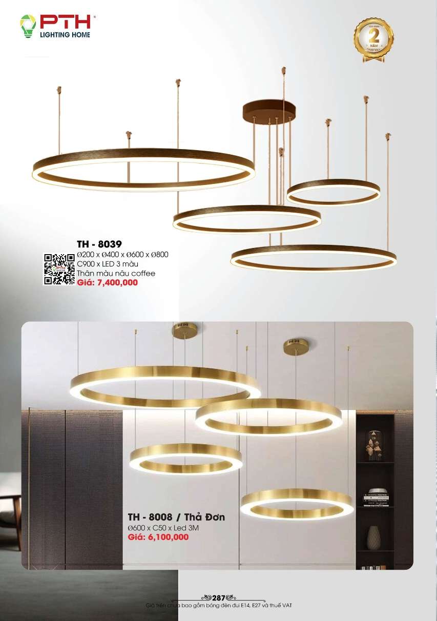 Đèn thả PTH Lighting Home TH - 8039, TH - 8008