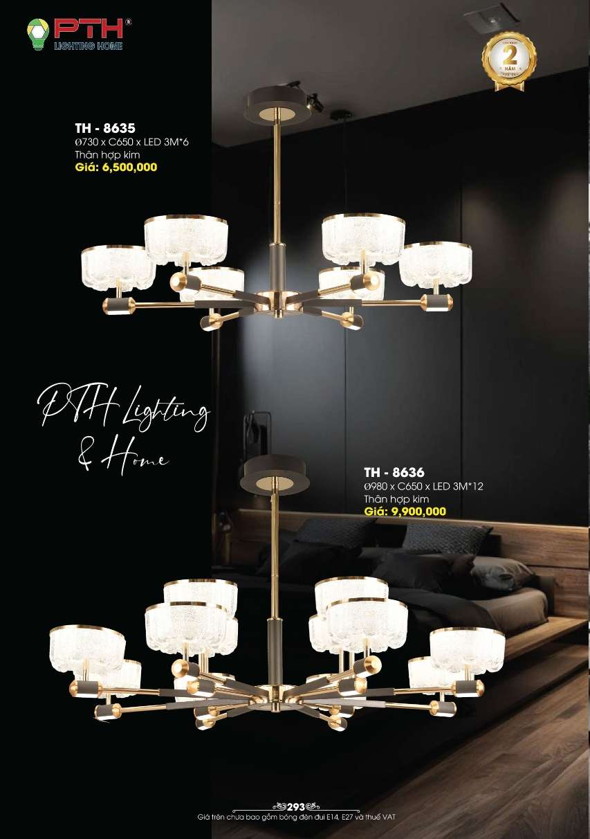 Đèn thả PTH Lighting Home TH - 8635, TH - 8636