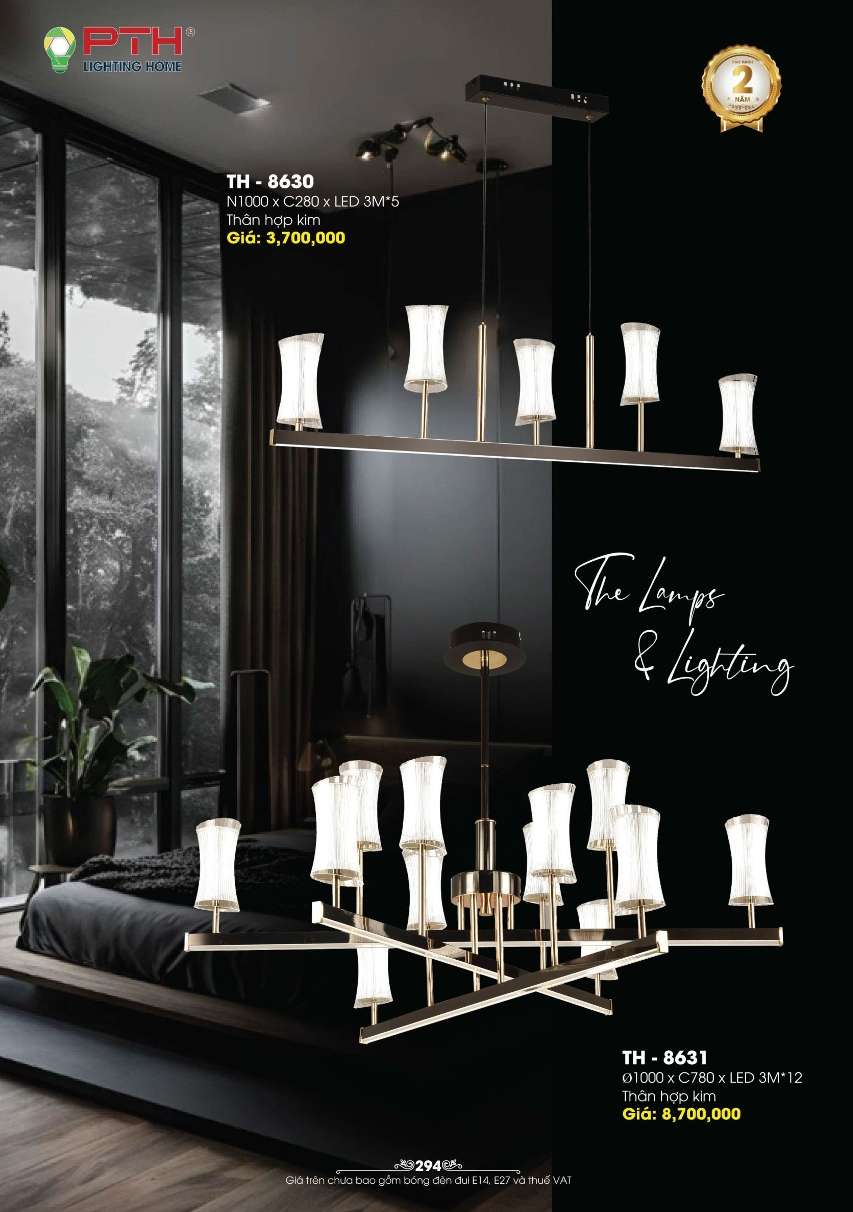 Đèn thả PTH Lighting Home TH - 8630, TH - 8631