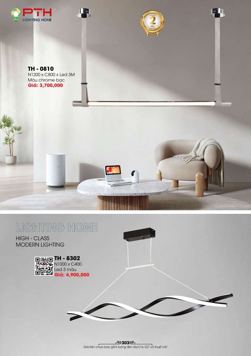 Đèn thả PTH Lighting Home TH - 0810, TH - 8302