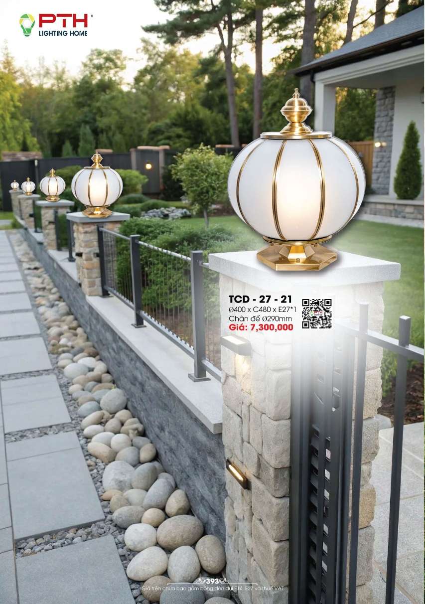 Đèn trụ PTH Lighting Home TCD - 27 - 21