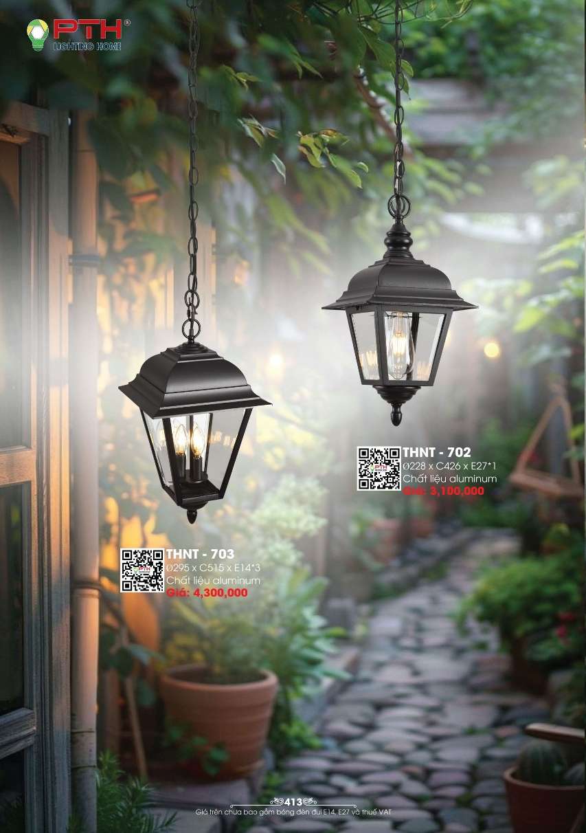 Đèn thả PTH Lighting Home THNT - 703, THNT - 702