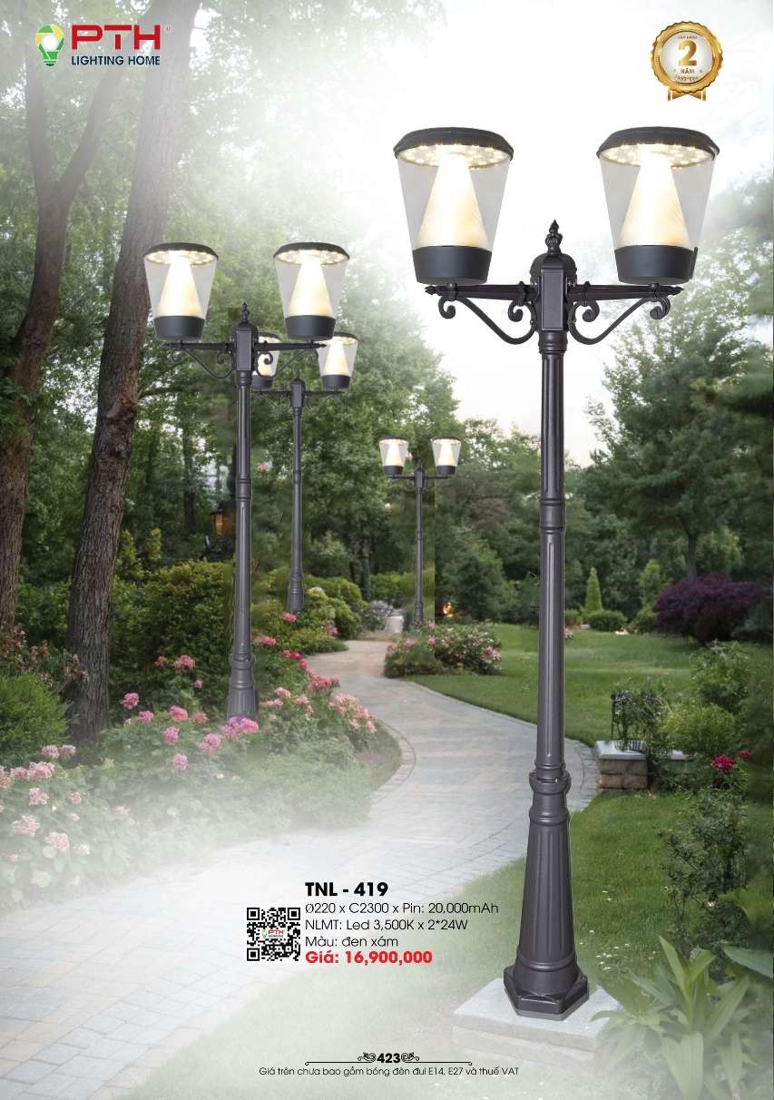 Đèn năng lượng mặt trời PTH Lighting Home TNL - 419