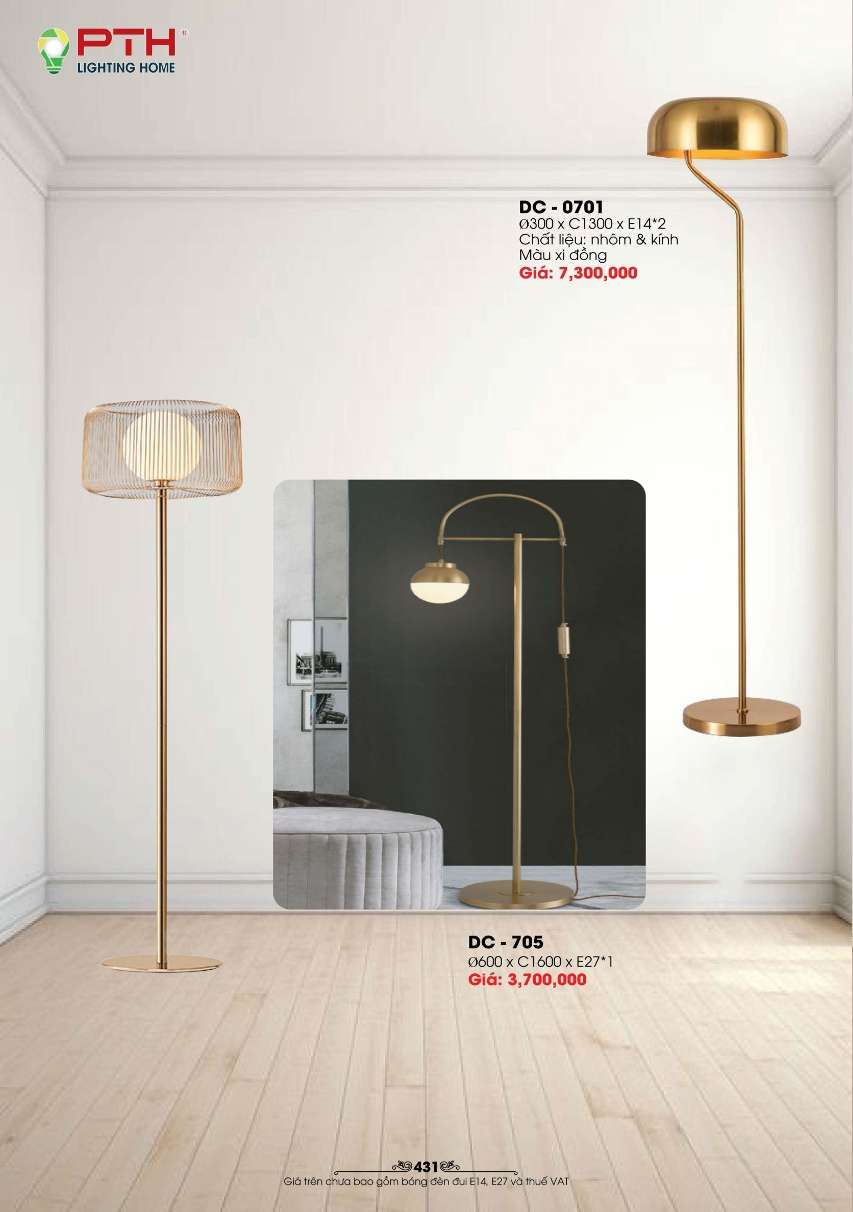 Đèn cao PTH Lighting Home DC - 0701, DC - 705