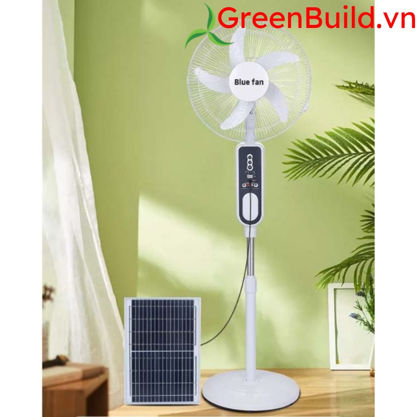 Quạt năng lượng mặt trời Blue Fan 20W