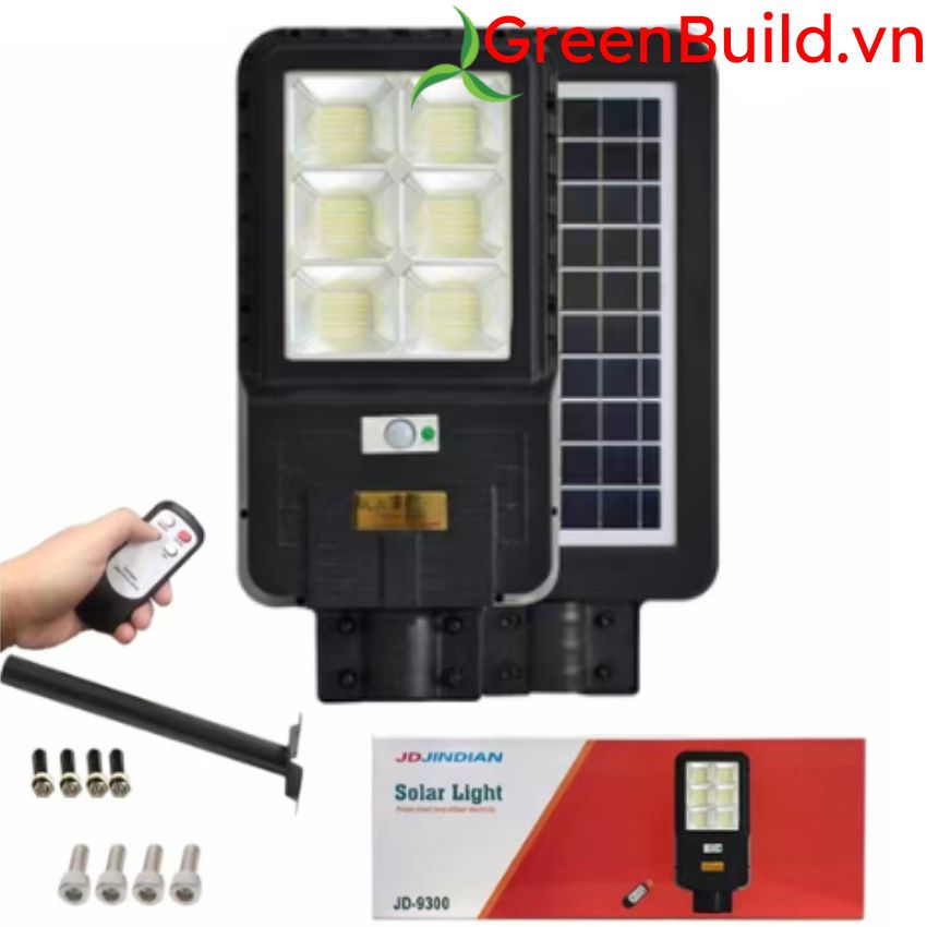 Đèn năng lượng mặt trời Jindian JD 9300 300W