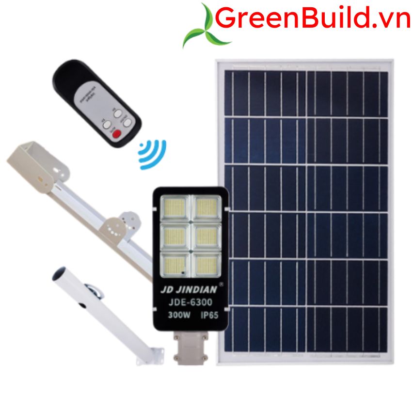 Đèn năng lượng mặt trời Jindian JDE-6300 300W