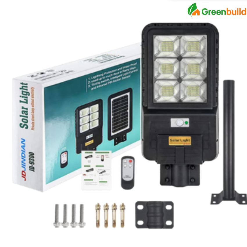 Đèn năng lượng mặt trời 300W Jindian JD 9300