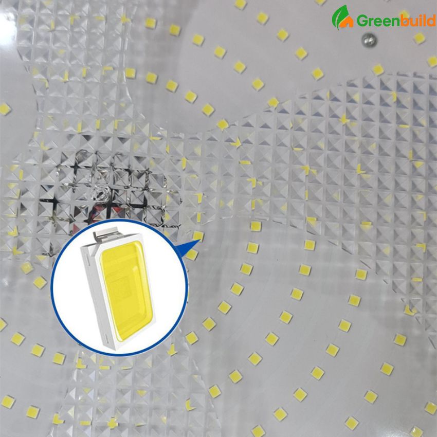 Đèn năng lượng mặt trời 1000W ốp trần Jindian DB OT1000