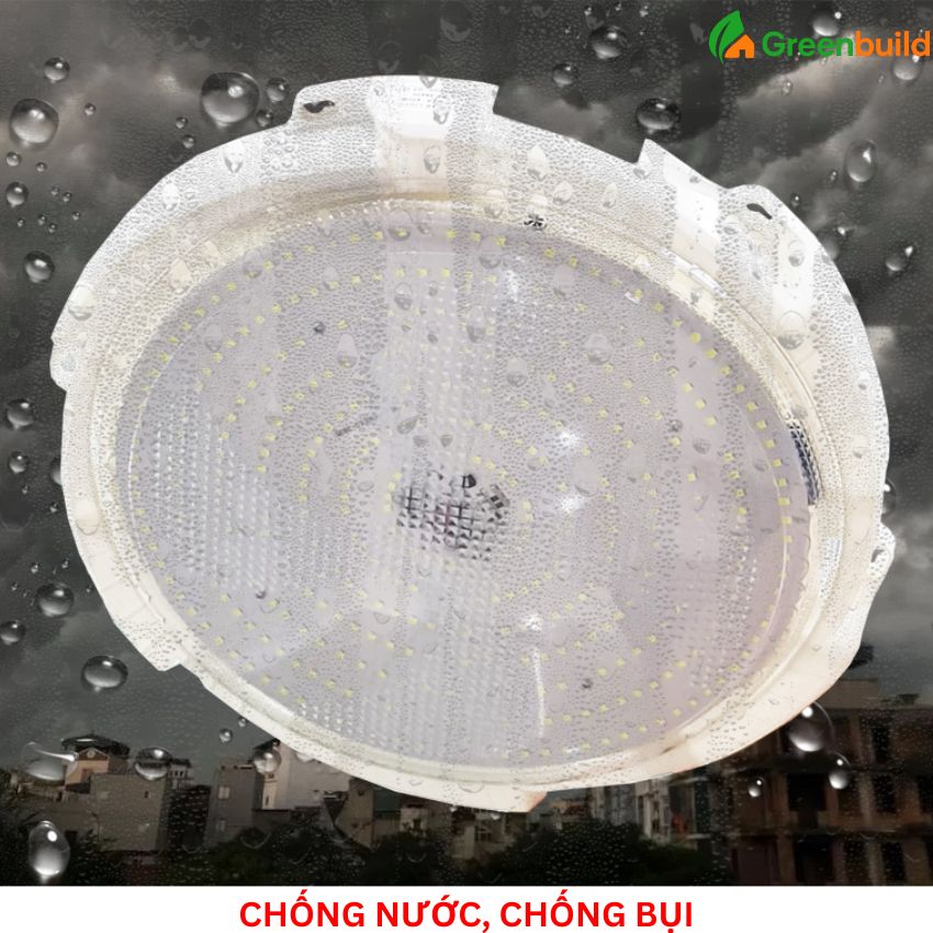Đèn năng lượng mặt trời 1000W ốp trần Jindian DB OT1000
