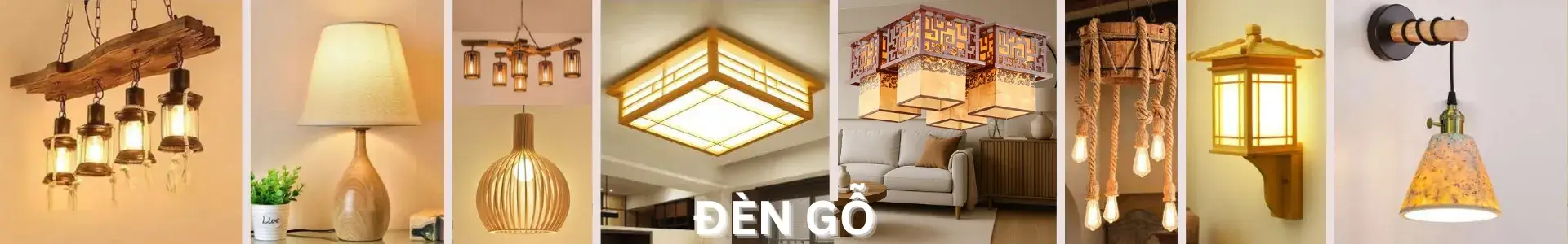 Đèn gỗ