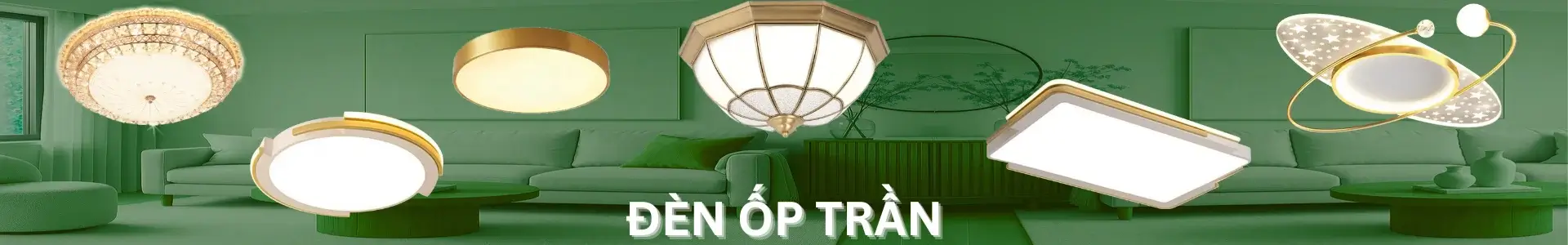 Đèn ốp trần
