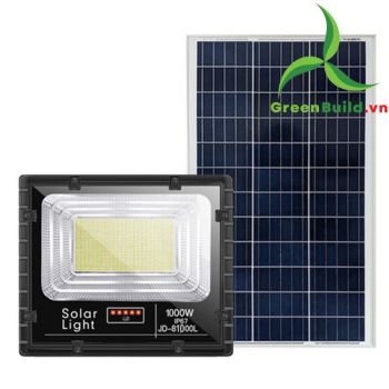 Đèn pha năng lượng mặt trời Jindian JD 81000L (1000W)