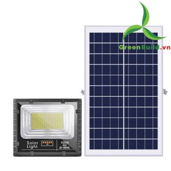 Đèn pha năng lượng mặt trời Jindian JD 8800L (100W)