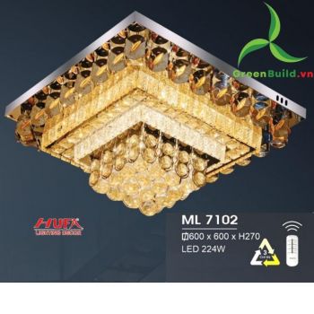 Đèn mâm pha lê ML 7102