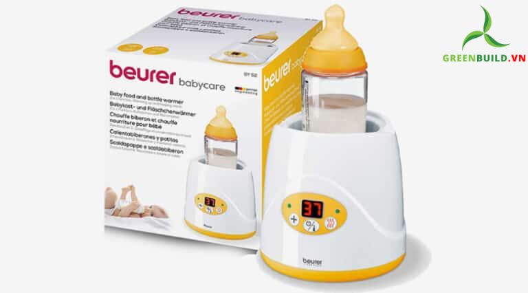 Greenbuild.vn - Máy hâm nóng sữa Beurer BY52 là thiết bị dành cho bé, giúp bạn chăm sóc bé yêu của mình chu đáo hàng ngày