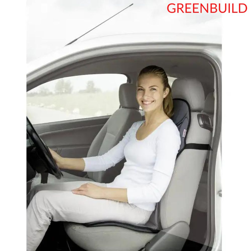 Đệm ghế massage ô tô Beurer MG155, ghế massage oto 5 động cơ rung, chất liệu ghế cao cấp
