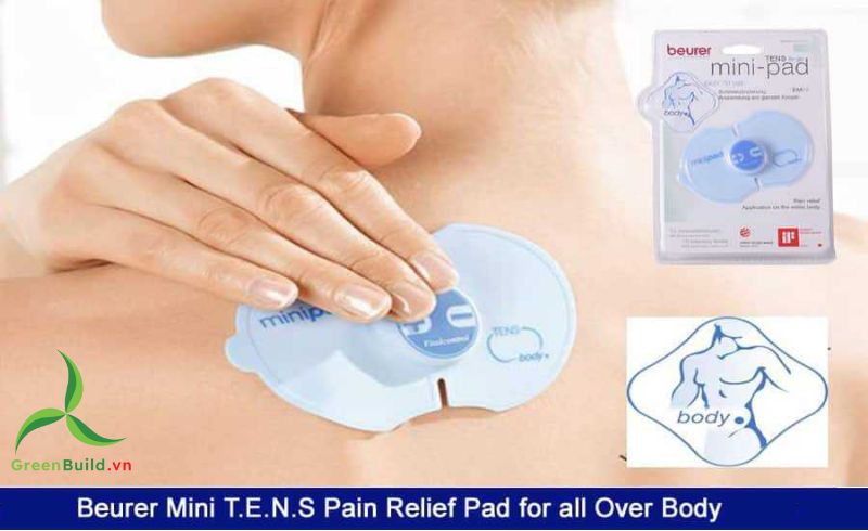 Greenbuild - Máy massage xung điện cơ thể mini Beurer EM10, Máy massage xung điện dùng cho cơ thể