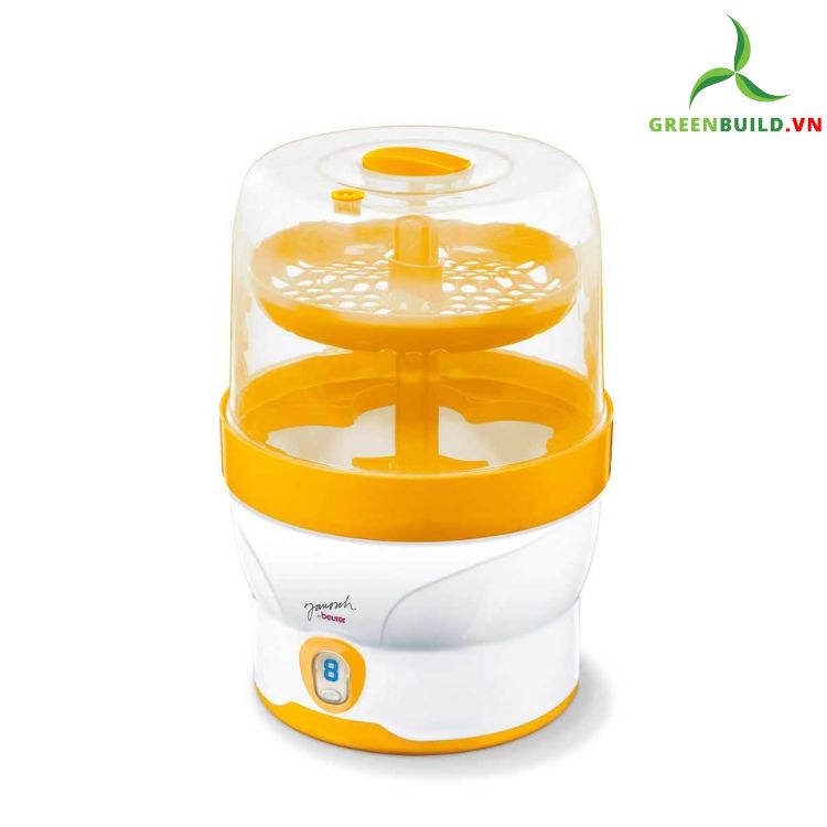 Greenbuild.vn - Máy tiệt trùng bình sữa Beurer BY76 giúp bạn tiệt trùng các bình, chai, lọ của bé hàng ngày một cách nhanh chóng, thuận tiện và an toàn.