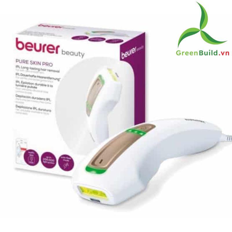 Greenbuild - Máy triệt lông Beurer Pure Skin Pro IPL 5500, tẩy lông bằng ánh sáng an toàn