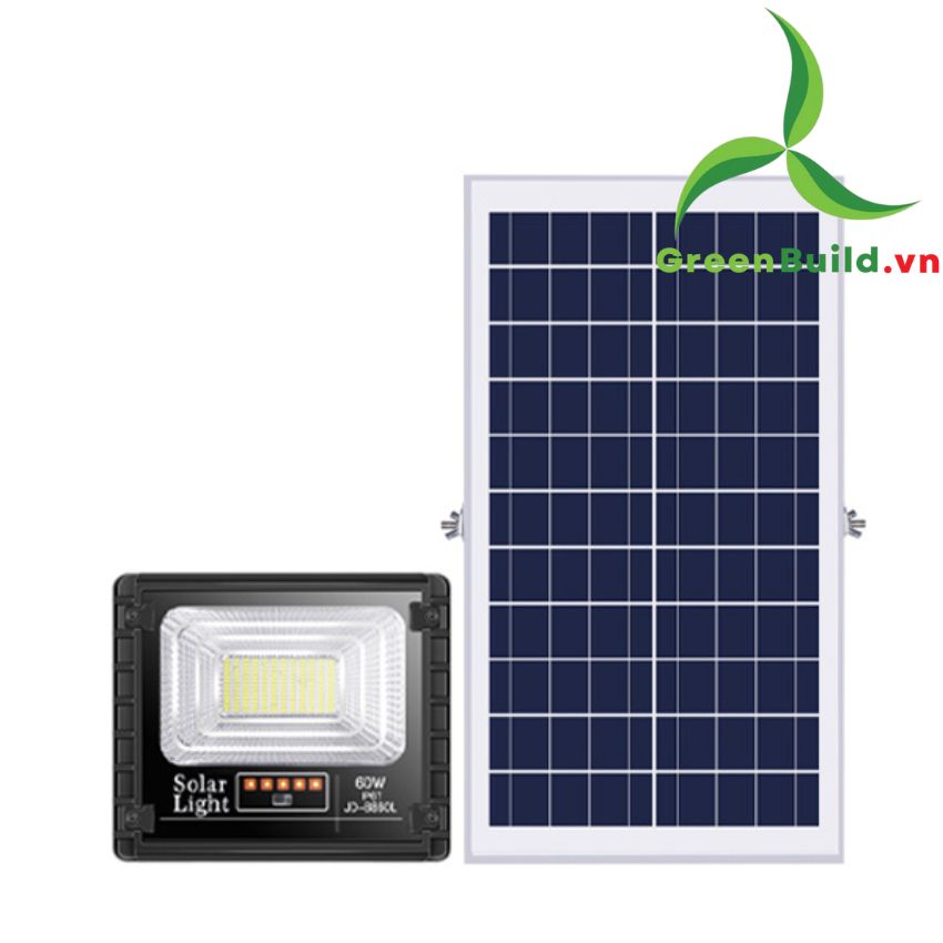 Greenbuild - Đèn pha năng lượng mặt trời Jindian JD 8860L - Đèn năng lượng mặt trời Jindian JD-8860L