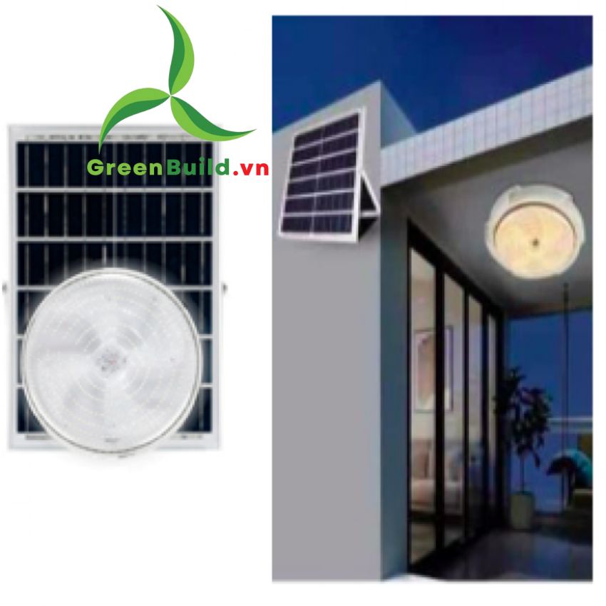 Greenbuild - Đèn ốp trần năng lượng mặt trời Jindian JD L300