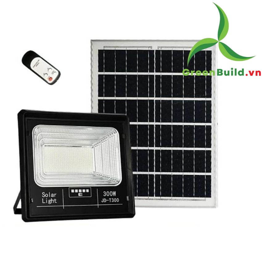 GreenBuild - Đèn pha năng lượng mặt trời Jindian JD T300 (300W)