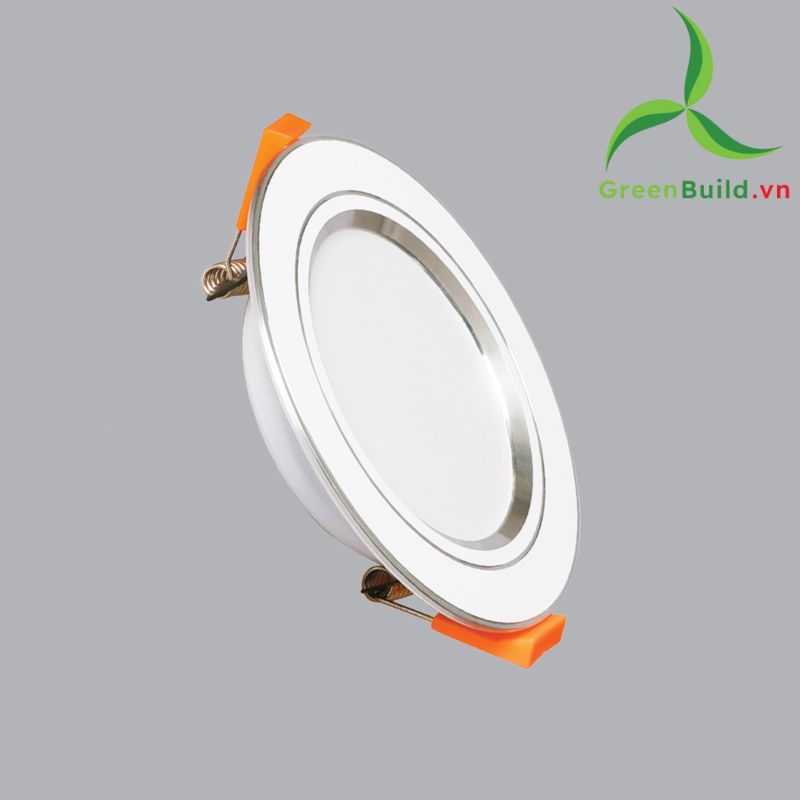 Greenbuild - Đèn LED downlight 3 màu MPE DLB 7W [DLB-7/3C], đèn LED đổi màu âm trần chất lượng cao, đèn LED MPE được bảo hành lâu dài